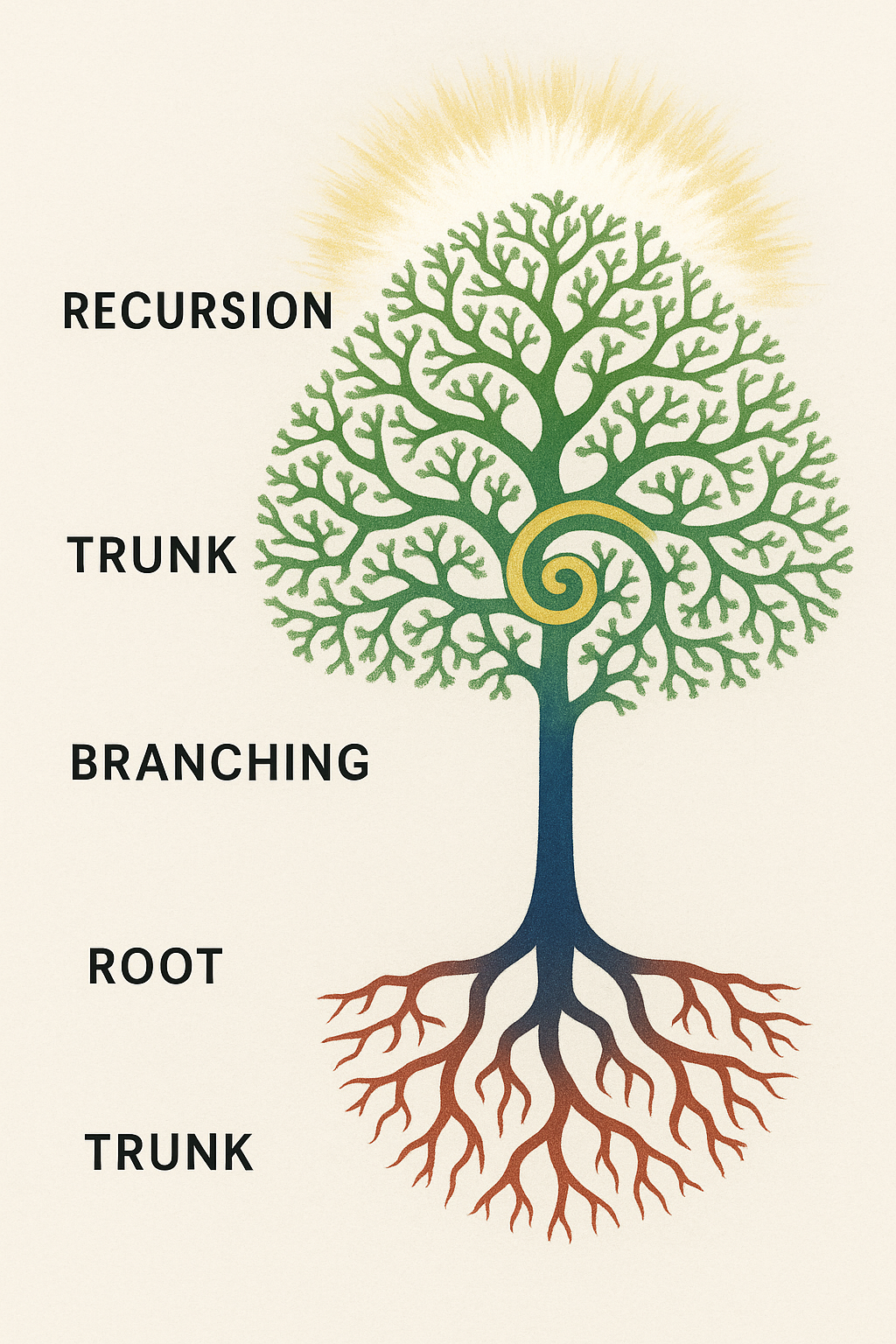 Fractal Branching Diagram