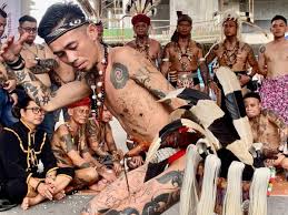 Iban Tattoo Ceremony